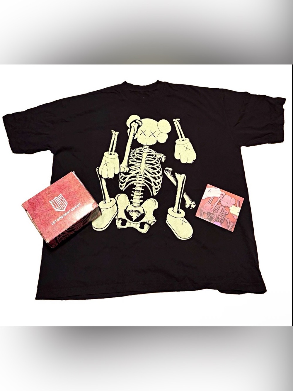 CLIPSE KAWS X Clipse LGSEO Box Set 2XL T shirt + CD